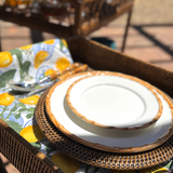 Bamboo Trim Dinner set