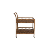 Rattan Bar Cart Sloane