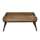 Rattan Breakfast Tray