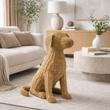 Rattan Dog Pieces