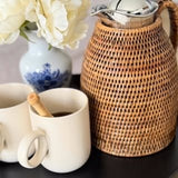 Rattan Carafe