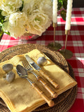 Bamboo Cutlery Set Silver