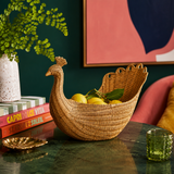 Rattan Swan Basket