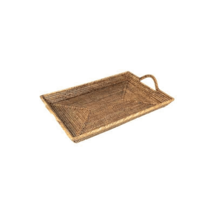 Rattan Serving Tray Bali - Image 1