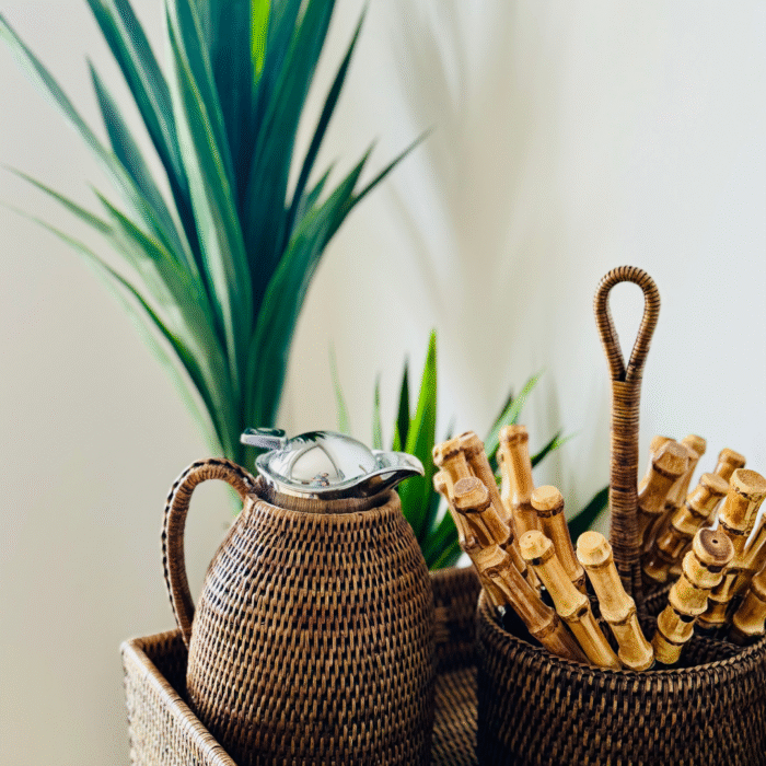 Rattan Carafe - Image 1
