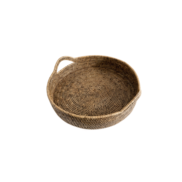 Rattan Serving Tray  Mayumi - Image 1